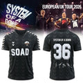 System Of A Down Merch 2026 SOAD Europe UK Stadium Tour 2026 Signed Jersey Gift For Fans - Loomnari