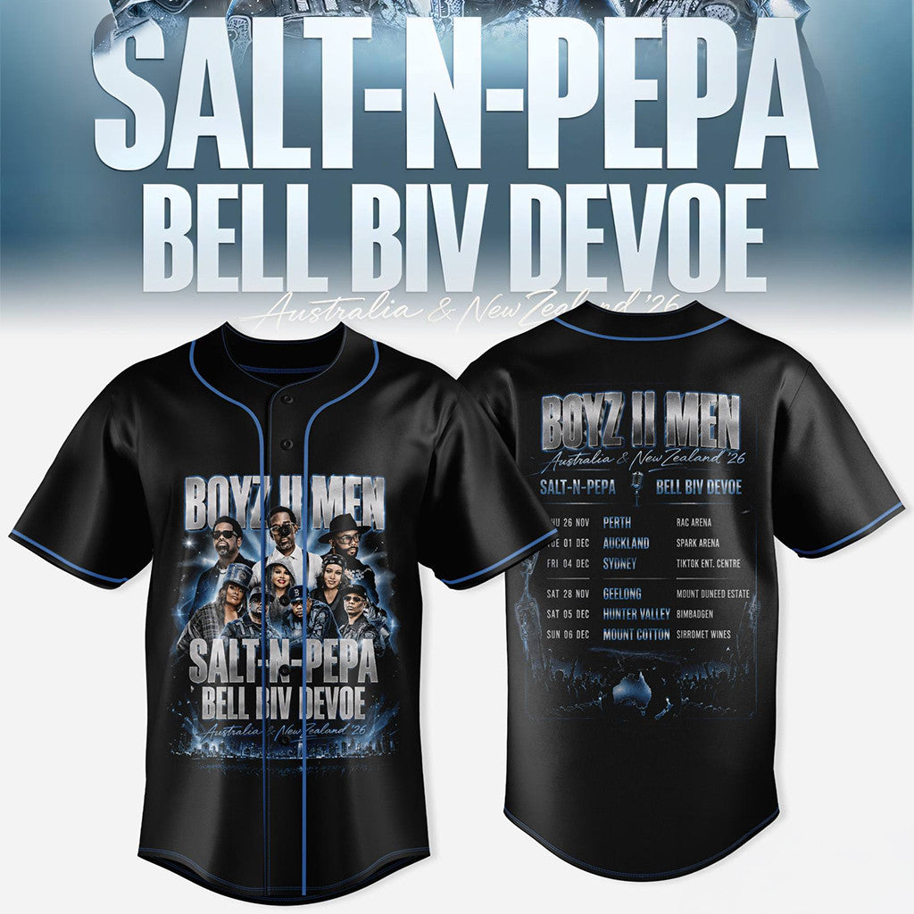 Salt N Pepa Boyz II Men Bell Biv Devoe Concert Jersey Salt N Pepa Merch 2026 Gift For Dudes - Loomnari