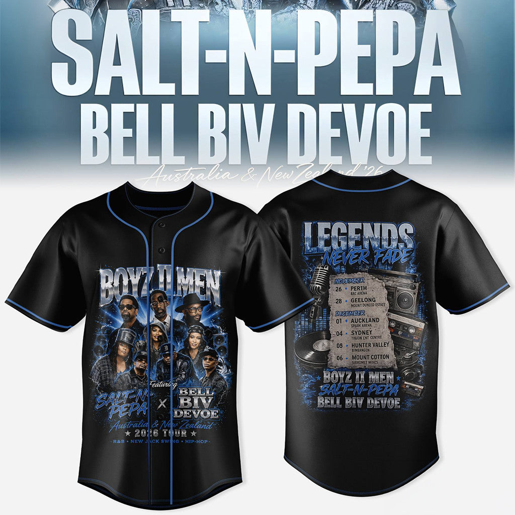 Salt N Pepa Boyz II Men Bell Biv Devoe Jersey 2026 Fan Merch Best Gift For Brothers - Loomnari
