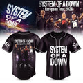 System Of A Down Merch 2026 SOAD Europe UK Stadium Tour Signed Baseball Jersey Fan Gifts - Loomnari