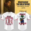 Noah Kahan X Boston Red Sox The Great Divide Tour 2026 White Jersey Noah Kahan Concert Merch - Loomnari