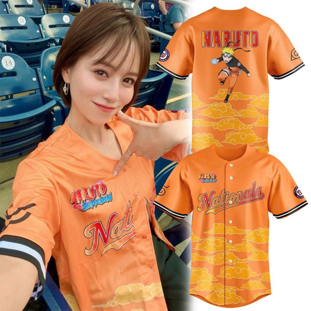 Washington Nationals X Naruto Shippuden Night 2026 Baseball Jersey Nationals Merch Fan Gifts - Loomnari