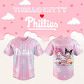 Philadelphia Phillies X Hello Kitty Theme Nights 2026 Baseball Jersey Phillies Merch Cute Gifts - Loomnari