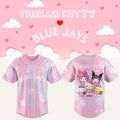 Toronto Blue Jays X Hello Kitty Theme Nights Baseball Jersey Blue Jays Merch Gifts For Fans - Loomnari