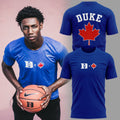 Duke Blue Devils X Canada Blue T-Shirt Duke Blue Devils Merch Birthday Gift Ideas For Him - Loomnari