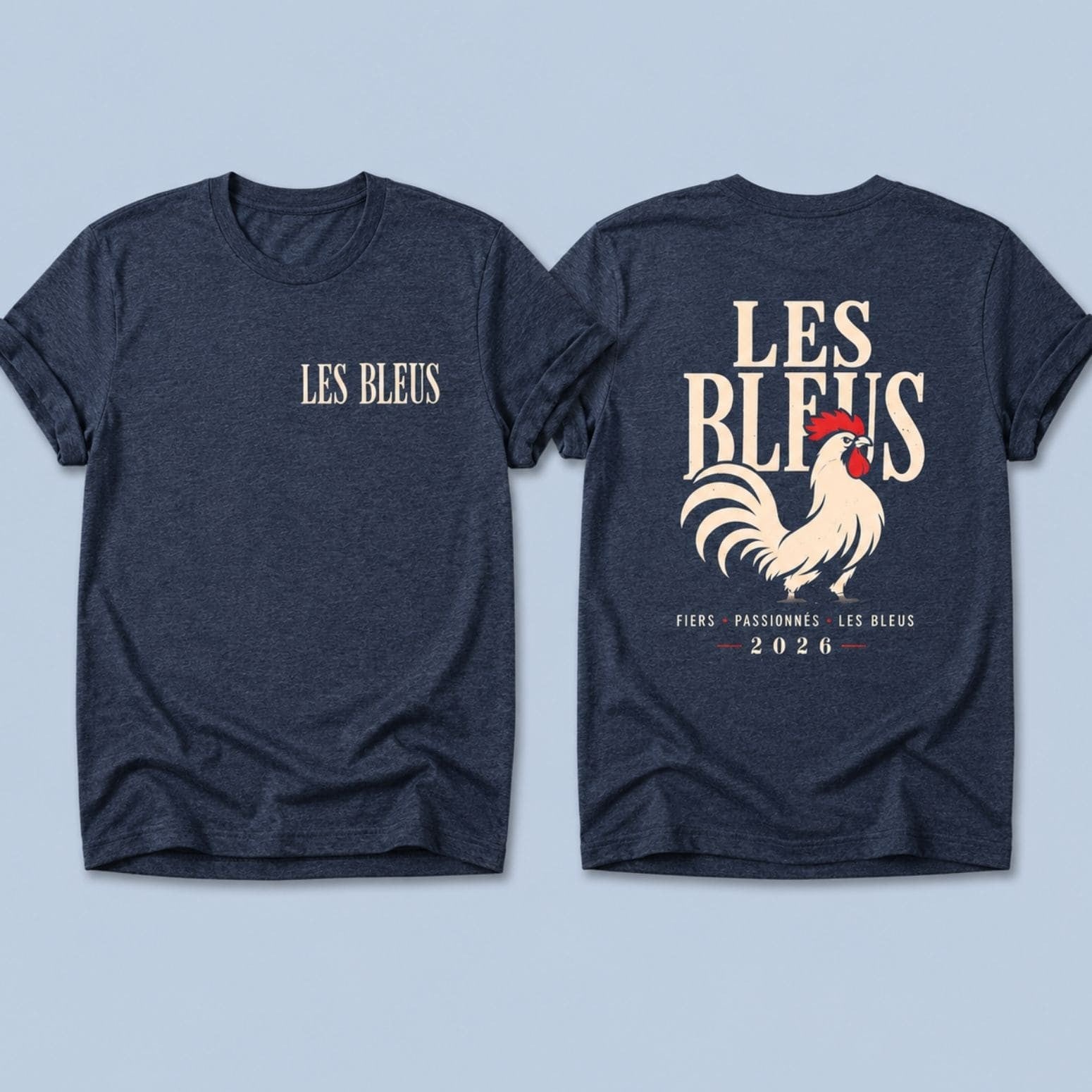 France Les Bleus 2026 World Cup T-Shirt France Soccer Merch Gift For Fans - Loomnari