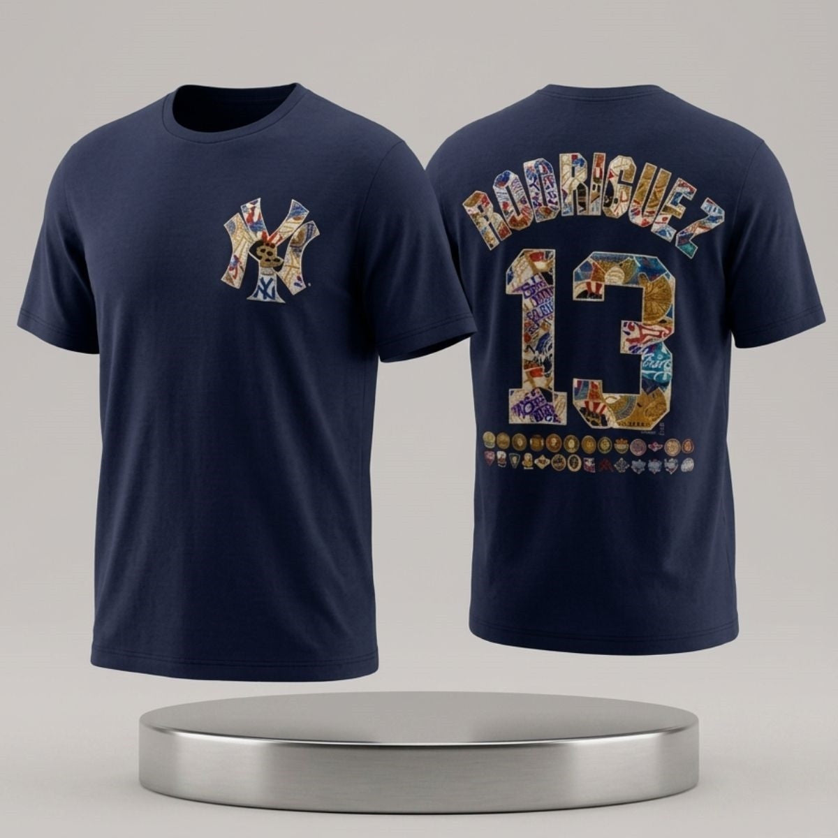 2026 NY Yankees Rodriguez 13 T-Shirt New York Yankees Merch Gift For Fans - Loomnari