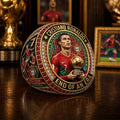 Cristiano Ronaldo End Of Era 2026 Captain Commemorative Ring Ronaldo Portugal Merch Fan Gifts - Loomnari