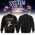 SOAD Merch 2026 System Of A Down Europe Tour Signed Sweatshirt Best Gifts For Heavy Band Fans - Loomnari