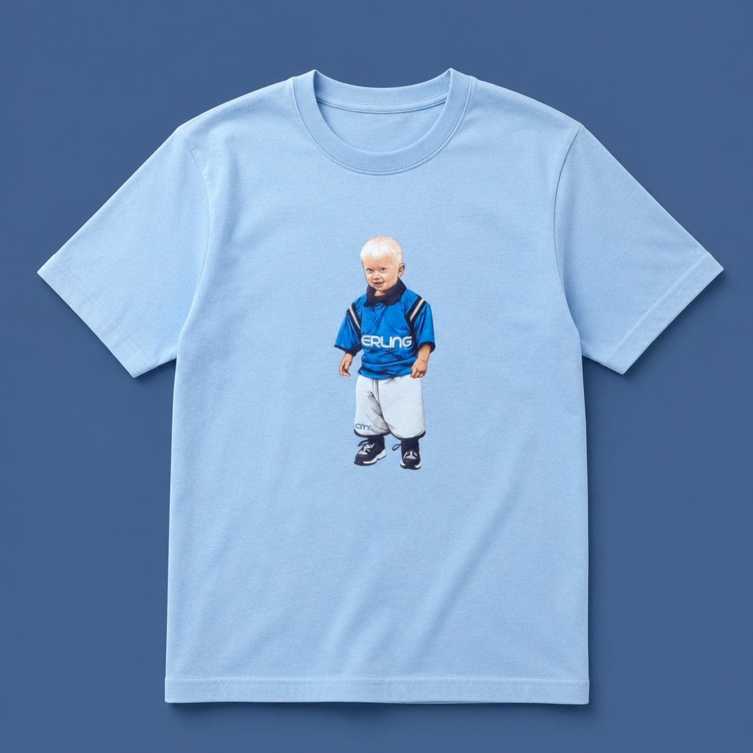 Little City Haaland T-Shirt Erling Haaland Merch Meaningful Gift For Him - Loomnari