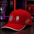 FC Bayern Munchen X BTS V Signature Hat Embroidered BTS Arirang World Tour Merch 2026 - Loomnari