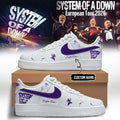 Custom Name System Of A Down 2026 Tour Signature Shoes Sneakers SOAD Merch Present For Fans - Loomnari