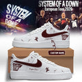 Personalized SOAD Merch System Of A Down Tour 2026 Signature Sneakers Music Fan Shoes Gift Idea - Loomnari