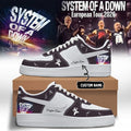 Personalized System Of A Down Merch SOAD Europe UK Tour 2026 Sneakers Signed Music Fan Shoes - Loomnari