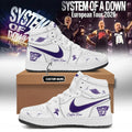 Custom Name System Of A Down 2026 Tour Signature Shoes Sneakers SOAD Merch Gift For Band Fans - Loomnari