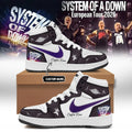 Custom System Of A Down 2026 European Tour Signature Shoes Sneakers SOAD Merch Husband Gifts - Loomnari