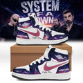 Personalised SOAD 2026 Merch System Of A Down Tour Signature Shoes Sneakers Gift For Band Lover - Loomnari