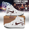 Personalized SOAD Merch System Of A Down Tour 2026 Signature Shoes Sneakers Gift For Brothers - Loomnari