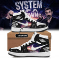 Personalized SOAD Tour Merch 2026 System Of A Down Signed Shoes Sneakers Present For Music Fan - Loomnari