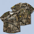 Personalized 2026 Hunting And Fishing Night Camo Braves Baseball Jersey Braves Merch Gift Ideas - Loomnari