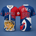 2026 Angels Korean Heritage Night Baseball Jersey Angels Merch Birthday Gift For Men - Loomnari