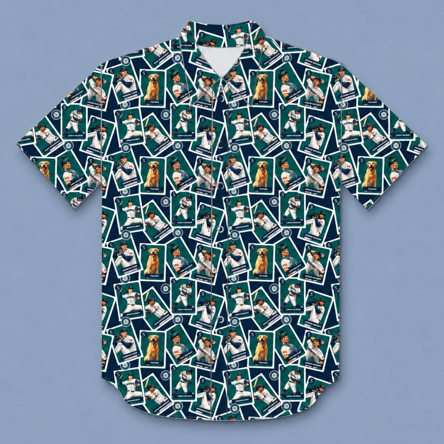 2026 Mariners Card Show Hawaiian Shirt Seattle Mariners Merch Gift For Base Fans - Loomnari