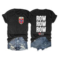 Norway 2026 World Cup Norwegian Vikings Row T-Shirt Norway Row Row Row Shirt Best Gifts - Loomnari