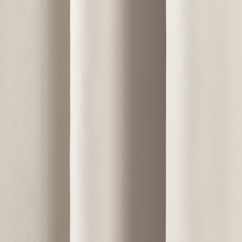 Blackout Thermal Curtain Panels - Solid Polyester Set for Bedrooms