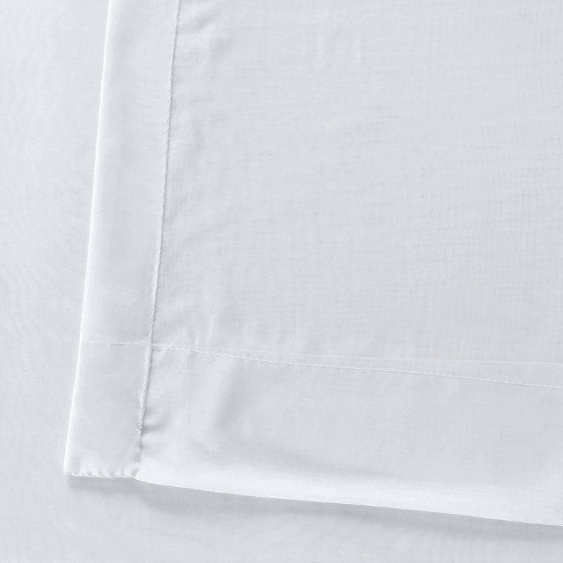 Extra Wide Sheer Curtain Panel - White Voile Polyester for Living Room