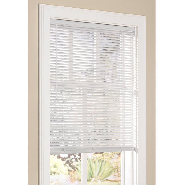Cordless 1-inch Vinyl Mini Blinds - Room Darkening Venetian Shades