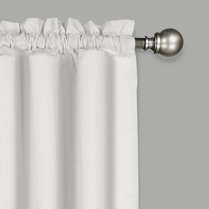 Tailored Cotton Blend Window Valance for Kitchen & Bathroom