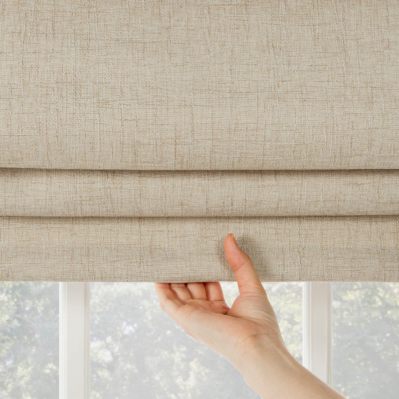 Everton 100% Blackout Cordless Roman Shade - Thermal Window Blind
