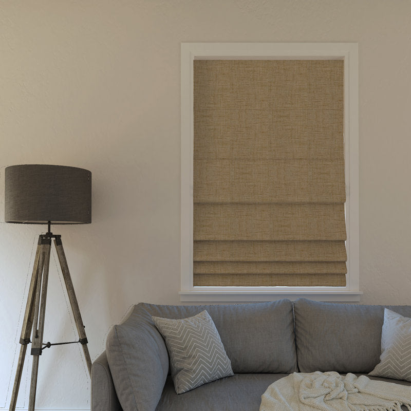 Everton 100% Blackout Cordless Roman Shade - Thermal Window Blind