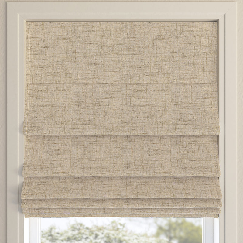 Everton 100% Blackout Cordless Roman Shade - Thermal Window Blind