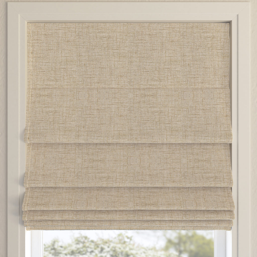 Everton 100% Blackout Cordless Roman Shade - Thermal Window Blind