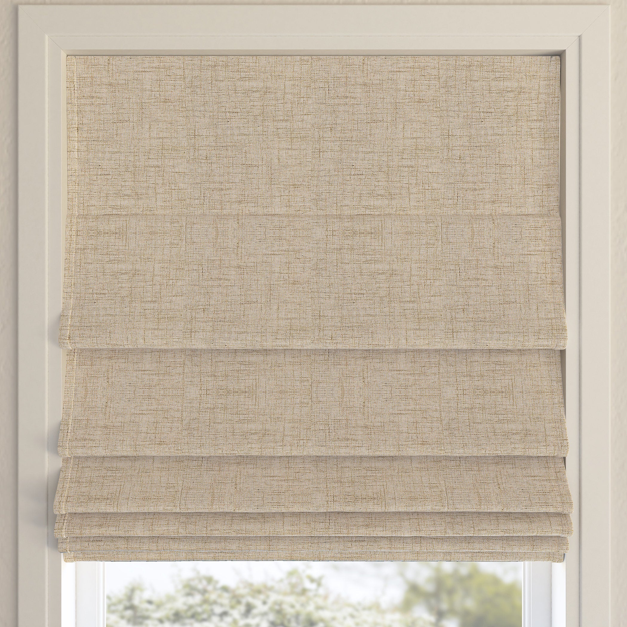 Everton 100% Blackout Cordless Roman Shade - Thermal Window Blind