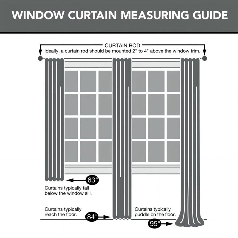 Striped Linen Semi-Sheer Grommet Curtains for Living Room & Bedroom