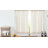 Linen Blend Cafe Curtain Set - Semi-Sheer Kitchen Tier Curtains