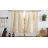 Linen Striped Kitchen Cafe Curtains - Rod Pocket Light Filtering Tiers