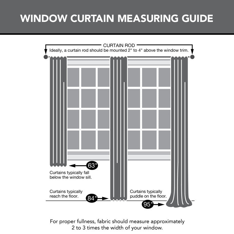 Thermal Room Darkening Curtain - Polyester Rod Pocket Panel