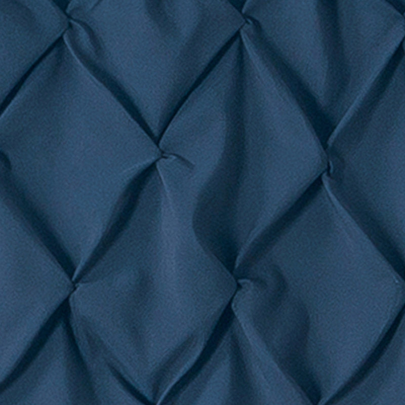 Modern Diamond Textured Window Valance - Polyester Rod Pocket Curtains