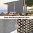 Outdoor Roller Shade - 220GSM HDPE Fabric for Patio & Porch