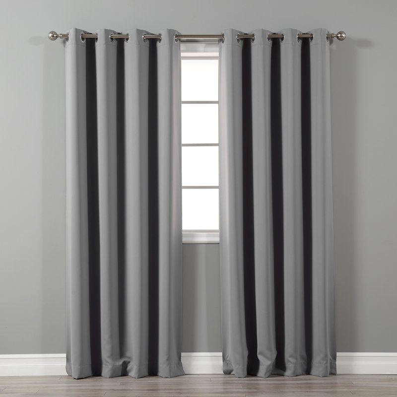 Schaeffer Blackout Curtains Thermal Insulated Grommet Panels (Set of 2)