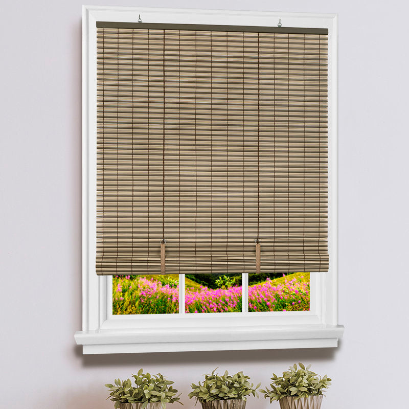 Cordless Vinyl Roll-Up Shade - Semi-Sheer Light Filtering Blind