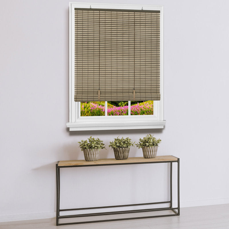 Cordless Vinyl Roll-Up Shade - Semi-Sheer Light Filtering Blind