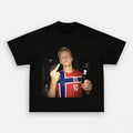 Martin Odegaard T-Shirt Middle Finger Shirt Norway World Cup 2026 Merch Meme Funny Gag Gifts