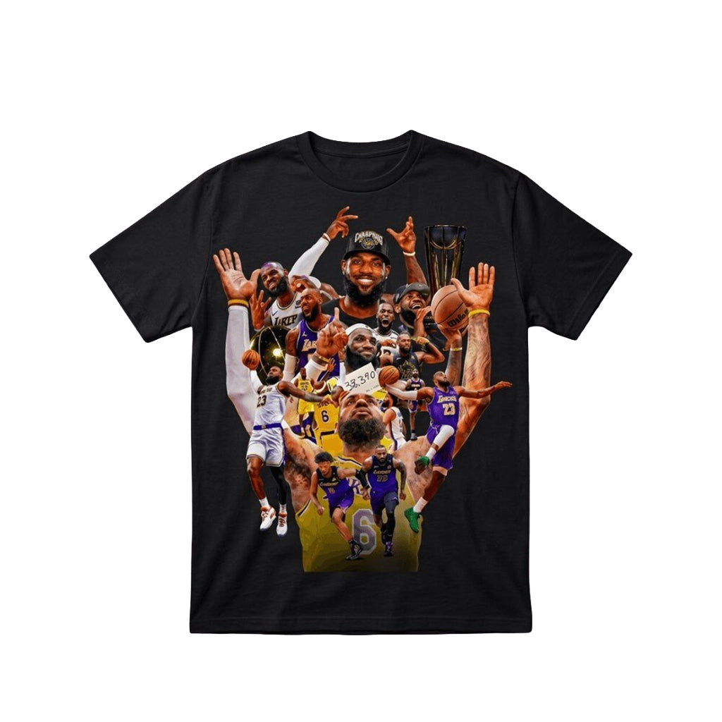 Lebron James The King Run In LA Championship Anniversary Shirt 2026 Lebron James Merch Fan Gift