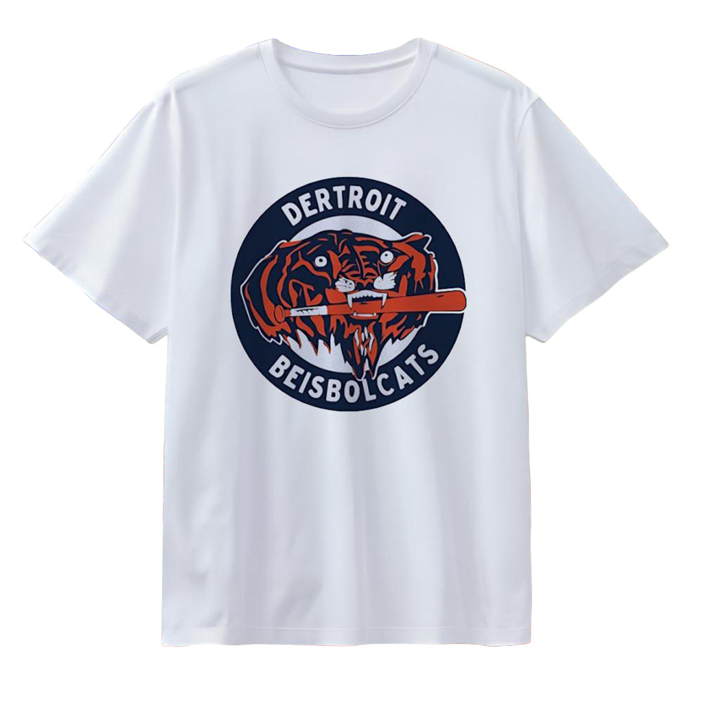 Dertroit Beisbolcats Tiger Baseball Logo T-Shirt Gift Ideas For Baseball Fans