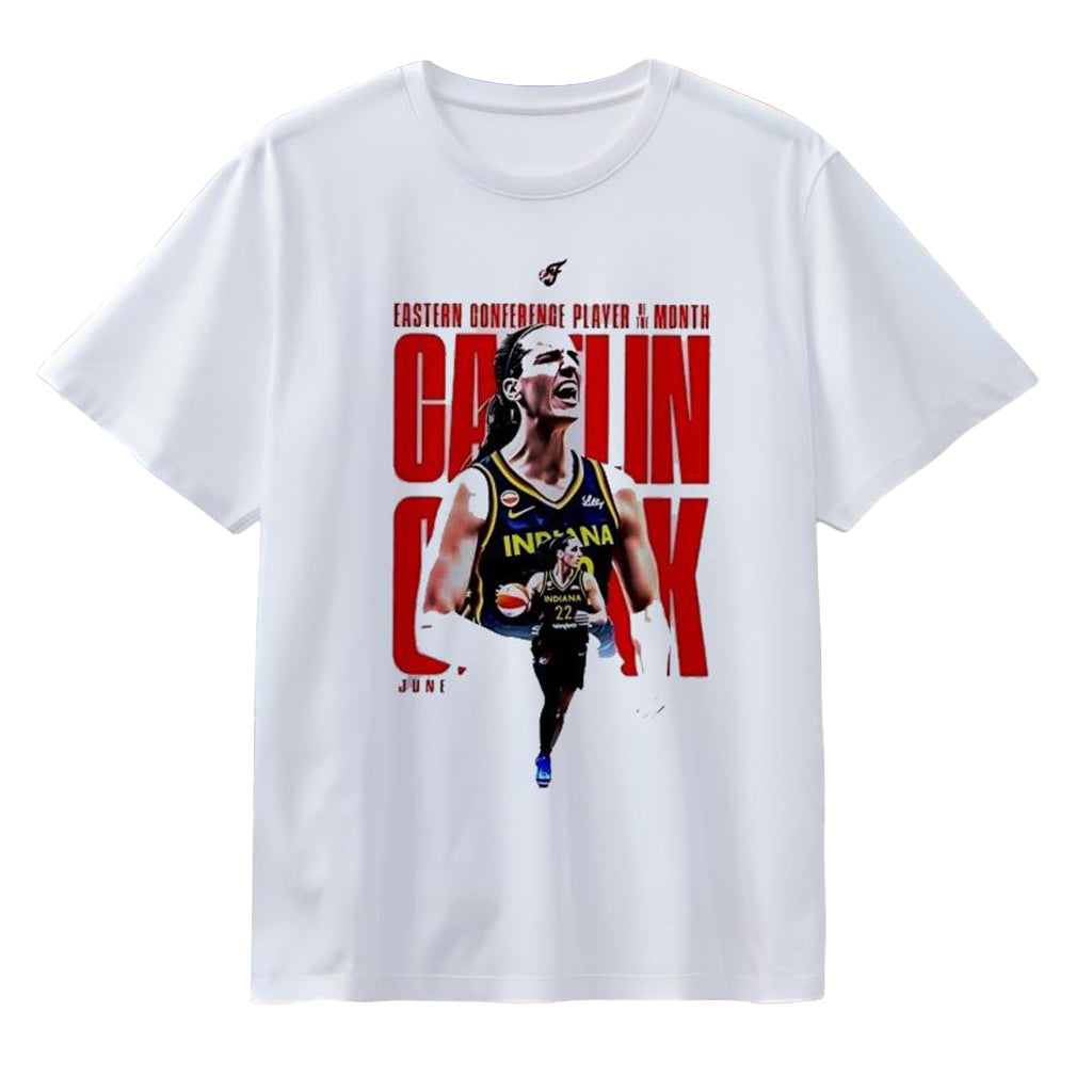 Eastern Conference Player of The Month Caitlin Clark T-Shirt Presents For Basketball Fans