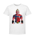 Erling Haaland Kid Buu Norway Football Jersey Dragon Ball Z Majin Mashup Anime Shirt FIFA Merch